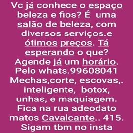 Beleza e Fios